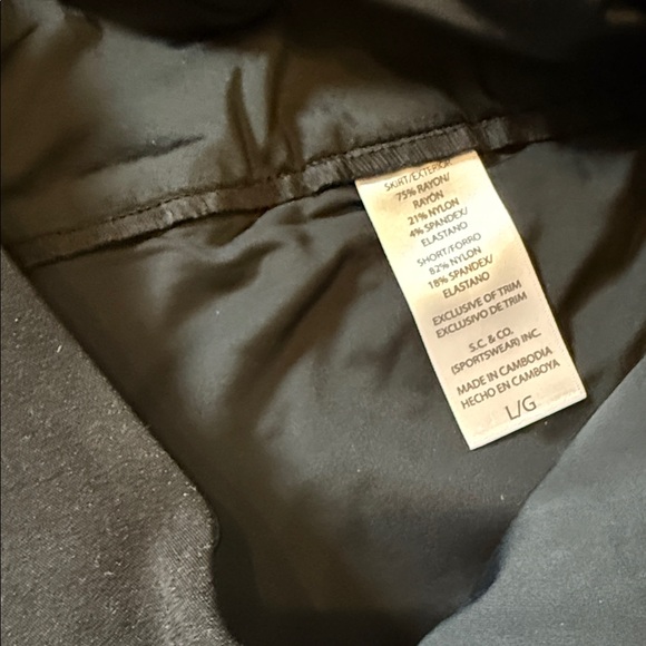 Black Skort - Picture 5 of 8